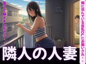隣人〜隣に住んでいる巨乳OLにお願いされて電マで脳イキ〜SEX三昧